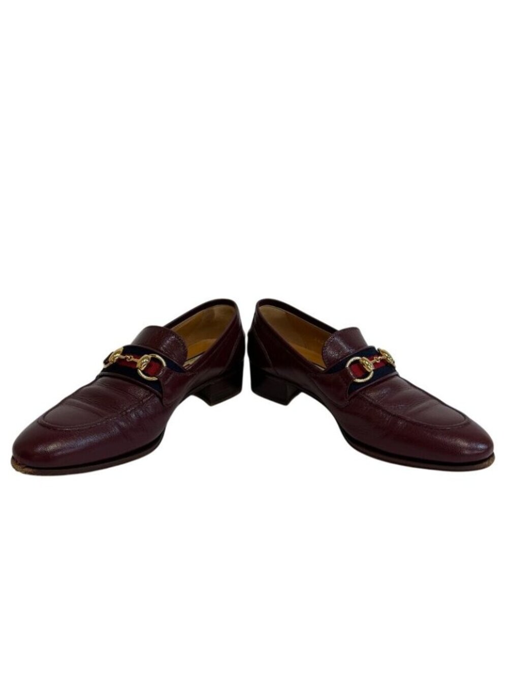 Gucci Horsebit Loafers Leather Red Wine - Picture 4 of 8
